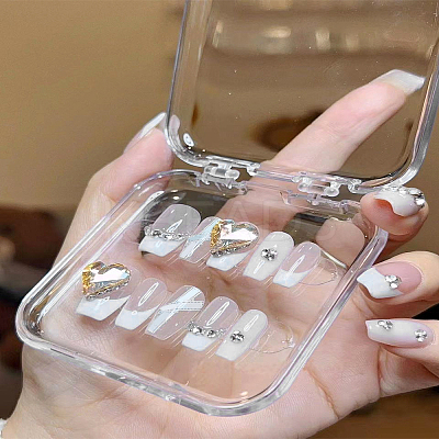 Transparent Plastic Hand-wearing Armor Storage Box MRMJ-LP0002-30-1