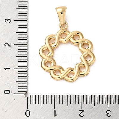 304 Stainless Steel Pendants STAS-L272-012G-1