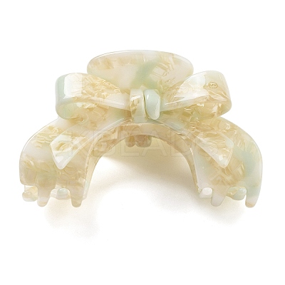 Cellulose Acetate & Iron Claw Hair Clips AJEW-K047-02F-1