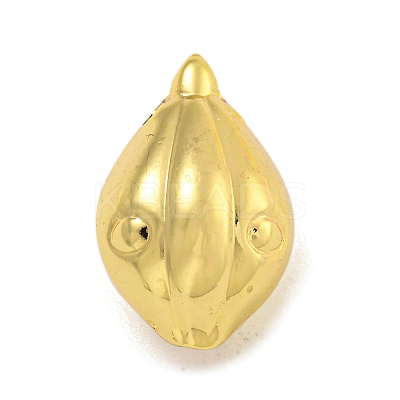 Rack Plating Brass Beads KK-I718-18G-1