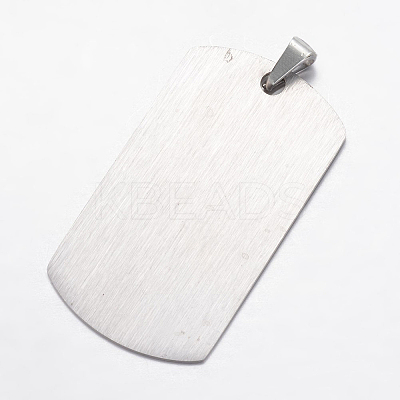 Tarnish Resistant 304 Stainless Steel Pendants STAS-G077-01P-1