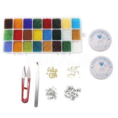 DIY Stretch Jewelry Sets Kits DIY-SZ0001-25-1