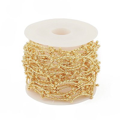 Brass Curved Bar Link Chains CHC-M025-12G-1