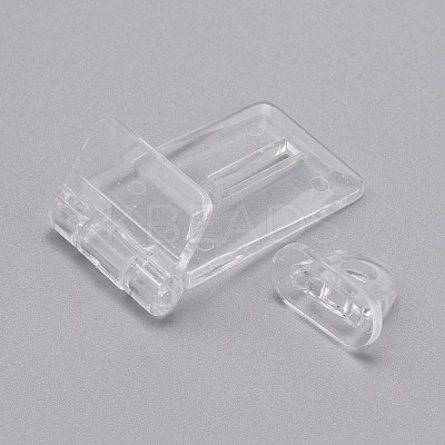 Transparent Acrylic Buckles DIY-WH0304-289B-1