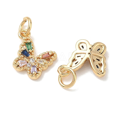 SHEGRACE Brass Pave Clear Cubic Zirconia Pendants XGRQ3Q351-628G-1