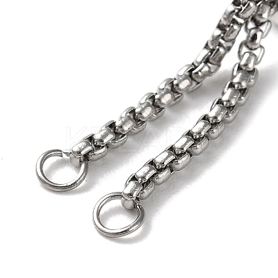 Non-Tarnish 304 Stainless Steel Adjustable Finger Ring Findings LS-STAS-P328-06A-P-1