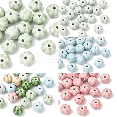 20Pcs Handmade Porcelain Beads PORC-YW0001-52E-1