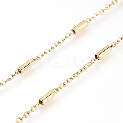 3.28 Feet Ion Plating(IP) 304 Stainless Steel Cable Chains X-CHS-D029-01G-1