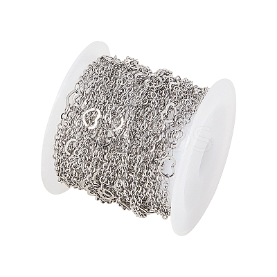 304 Stainless Steel Cable Chains CHS-CJ0001-16P-1