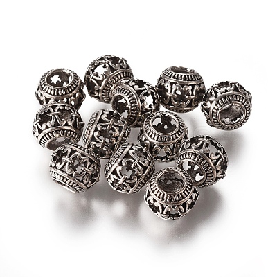Tibetan Style European Beads MPDL-R019-10-1
