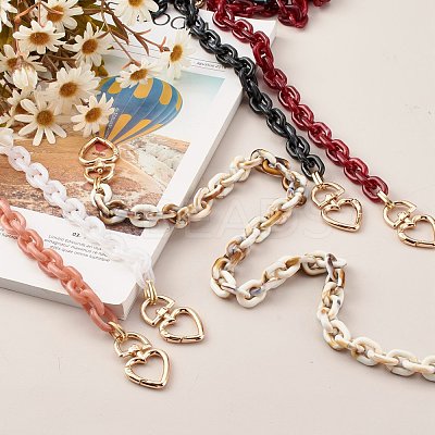 Acrylic Linking Rings Bag Handles AJEW-BA00085-1