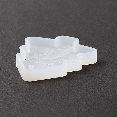 Christmas Theme DIY Snowflake Pendant Silicone Molds DIY-K054-13-1
