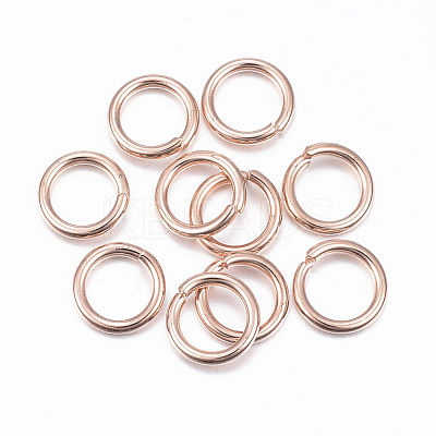 304 Stainless Steel Open Jump Rings X-STAS-H558-02RG-1