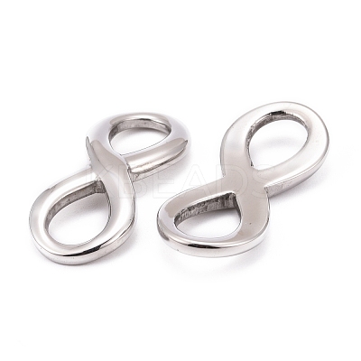 Tarnish Resistant Smooth Surface 304 Stainless Steel Infinity Links connectors STAS-N006-03-1