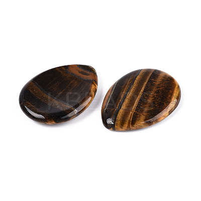 Natural Tiger Eye Worry Stones for Anxiety G-T144-13F-1