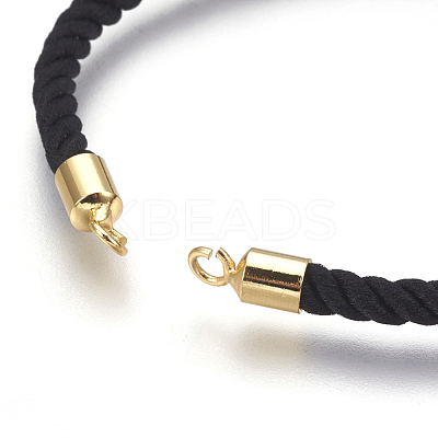 Cotton Cord Bracelet Making KK-F758-03H-G-1