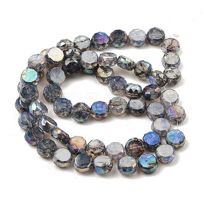 Imitation Jade Glass Beads Strands GLAA-P058-05A-06-1