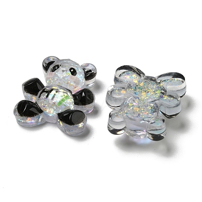 Transparent Resin Cabochons RESI-Z019-01-1