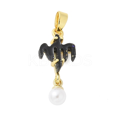 Rack Plating Brass Pendants KK-Q009-03G-06-1