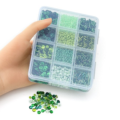 DIY Beads Jewelry Making Finding Kit SEED-YW0002-31-1