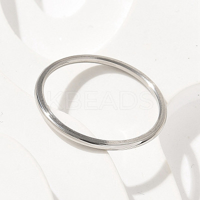 304 Stainless Steel Plain Band Rings STAS-I160-F03-P-1