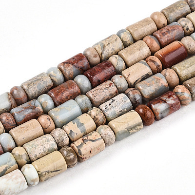 Natural Shoushan Stone Beads Strands G-N346-03A-07-1