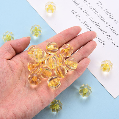 Transparent Acrylic Beads TACR-S154-19A-81-1