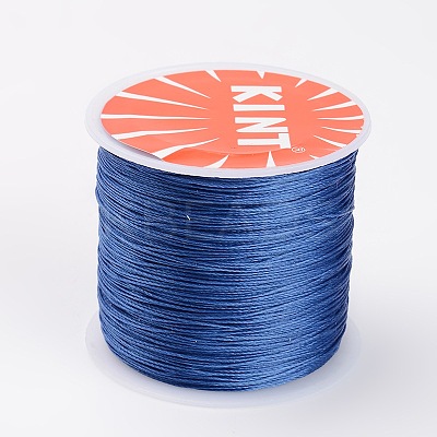 Round Waxed Polyester Cords YC-K002-0.5mm-15-1