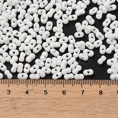 Baking Paint Glass Seed Beads SEED-K009-01A-25-1