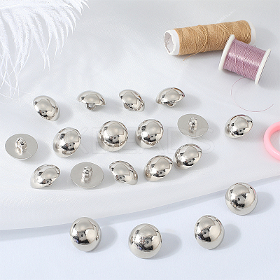 150Pcs 1-Hole Plating Acrylic Shank Buttons BUTT-CY0001-01P-1