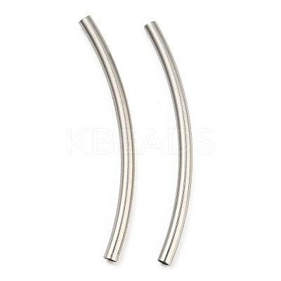 Non-Tarnish 304 Stainless Steel Tube Beads X-STAS-B047-27M-P-1