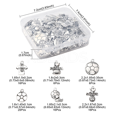 Tibetan Style Alloy Pendants TIBEP-FS0001-33-1