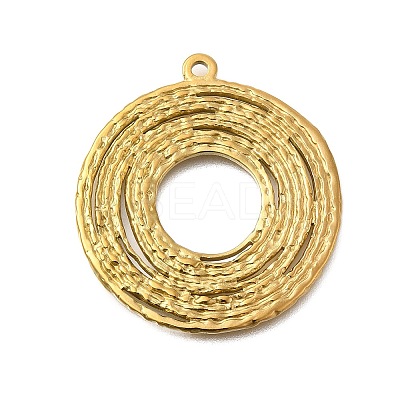 PVD Vacuum Plating 201 Stainless Steel Pendants STAS-C111-12G-1