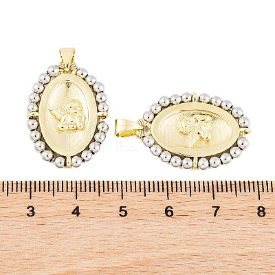 Rack Plating Brass Pendants KK-P269-15G-D-1