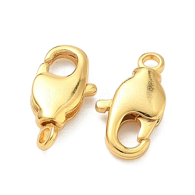 Brass Lobster Claw Clasps KK-H532-17C-G-1
