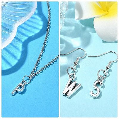 130Pcs 26 Styles Tibetan Style Alloy Pendants FIND-YW0004-79-1