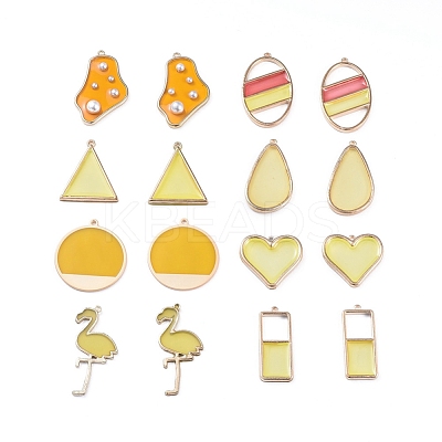 Epoxy Resin Pendants RESI-X0001-11-1