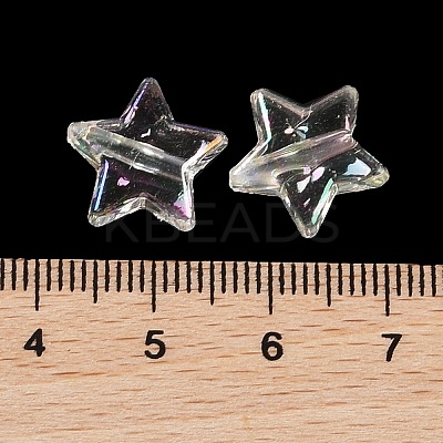 Transparent Acrylic Beads MACR-K358-09C-1