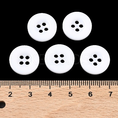 Resin Buttons RESI-D033-15mm-01-1