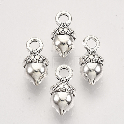 Tibetan Style Alloy Pendants X-TIBEP-T009-36AS-RS-1