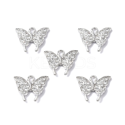Alloy Rhinestone Pendants ALRI-O013-01P-1