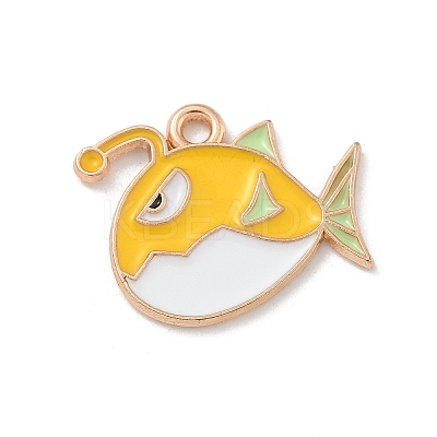 Alloy Enamel Pendants ENAM-A008-44KCG-04-1