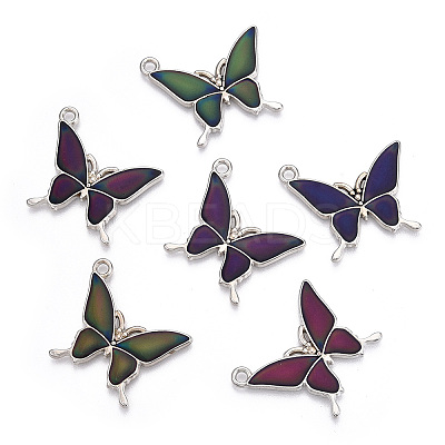Alloy Enamel Pendants PALLOY-K244-E01-P-RS-1