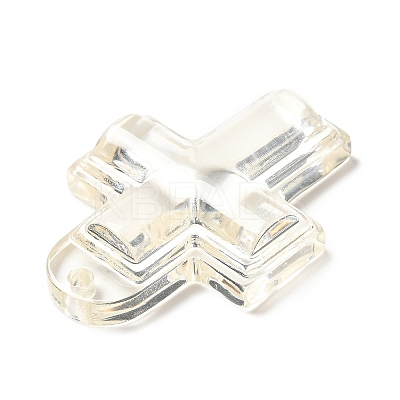 Translucent Resin Pendants RESI-P022-01C-1