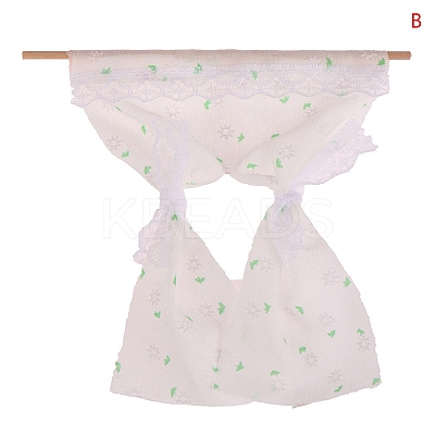 Miniature Cloth Lace Curtains PW-WG66167-02-1
