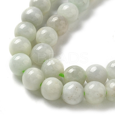 Natural Myanmar Jadeite Beads Strands G-L595-C01-01A-1