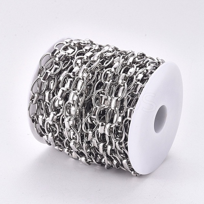 Tarnish Resistant 304 Stainless Steel Rolo Chains CHS-F009-04-P-1