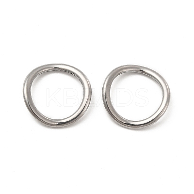 Non-Tarnish 304 Stainless Steel Linking Rings LS-STAS-F283-01P-1