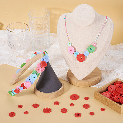 4-Hole Resin Buttons BUTT-TADJ0001-03F-1