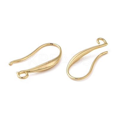 Brass Earring Hooks LS-KK-I684-04G-NR-1